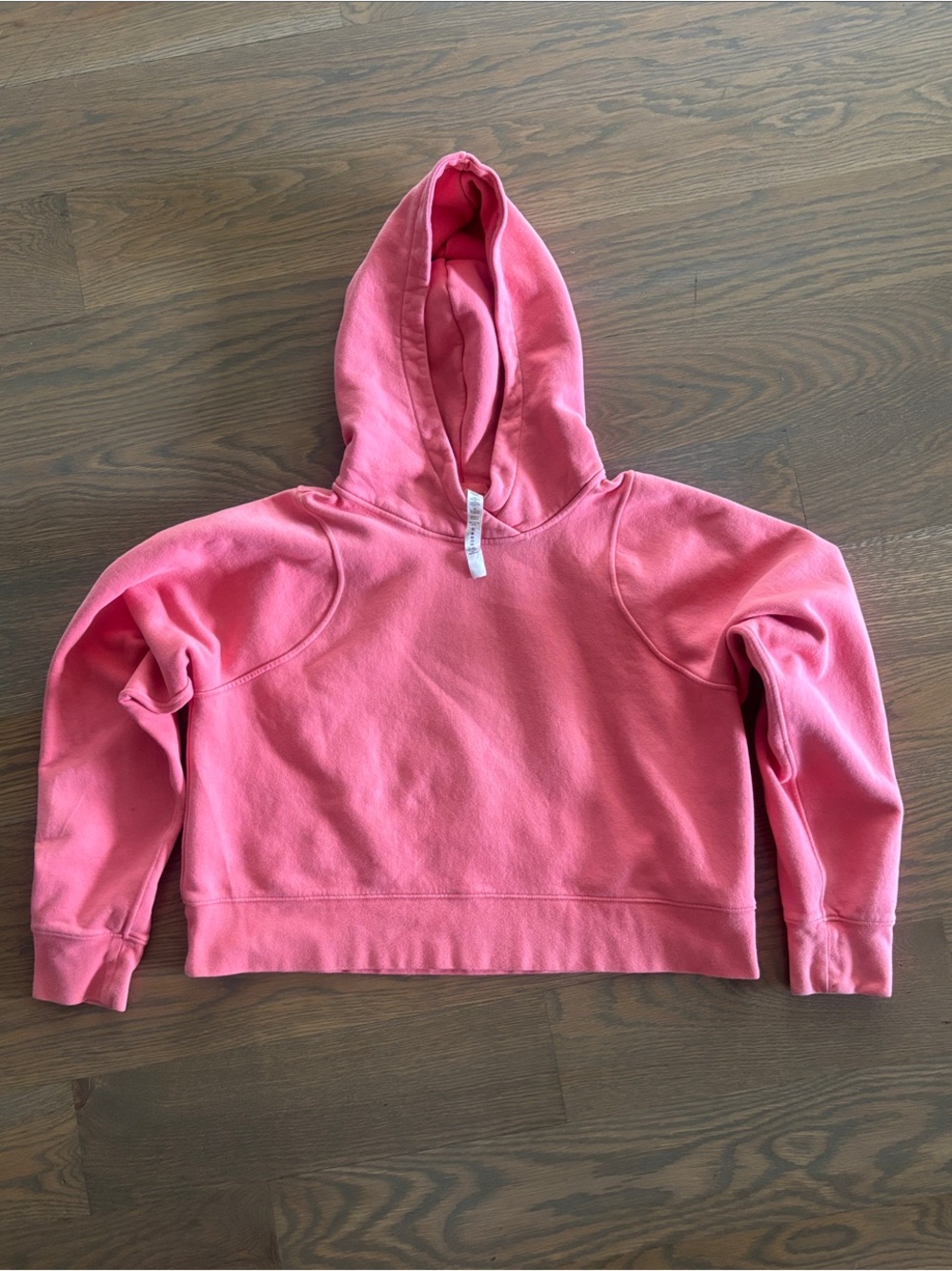 lululemon athletica Coral Cropped  Hoodie size 12